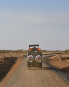 The entrance to Nairobi National Park, Kenya