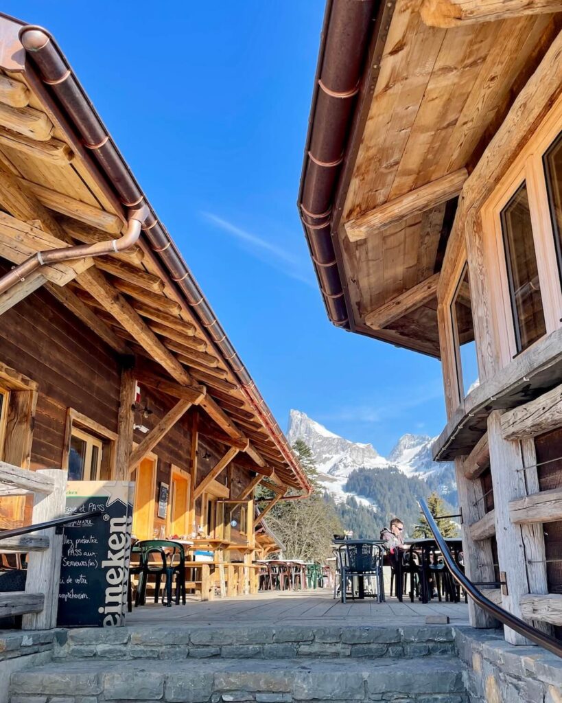 Le Pre Richard restaurant Bernex Ski Resort