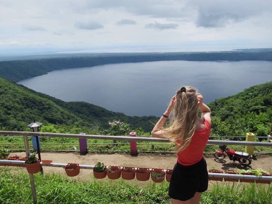 Nicaragua crater lake - one of the best things to do near Guanacaste Costa Rica