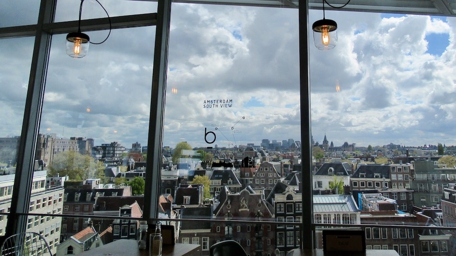 Blue Amsterdam bar and cafe