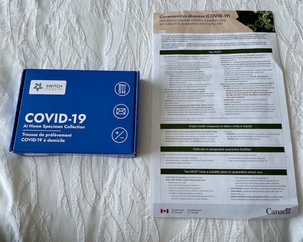 COVID home testing kit