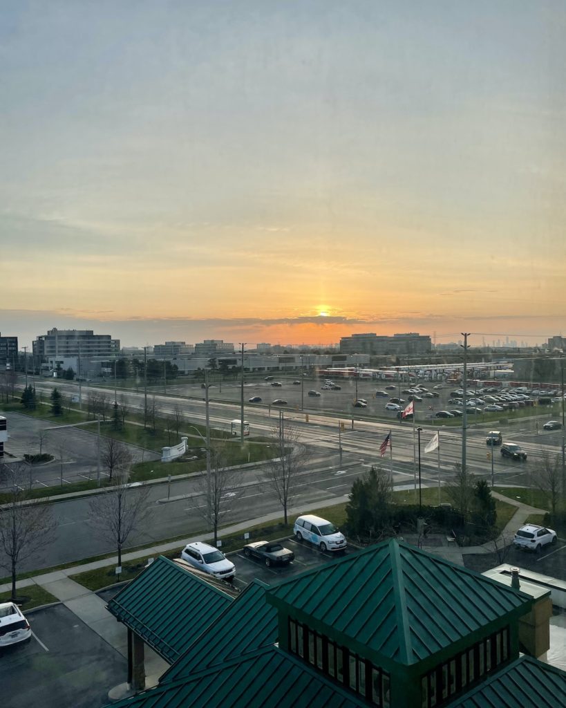 View from Quarantine hotel