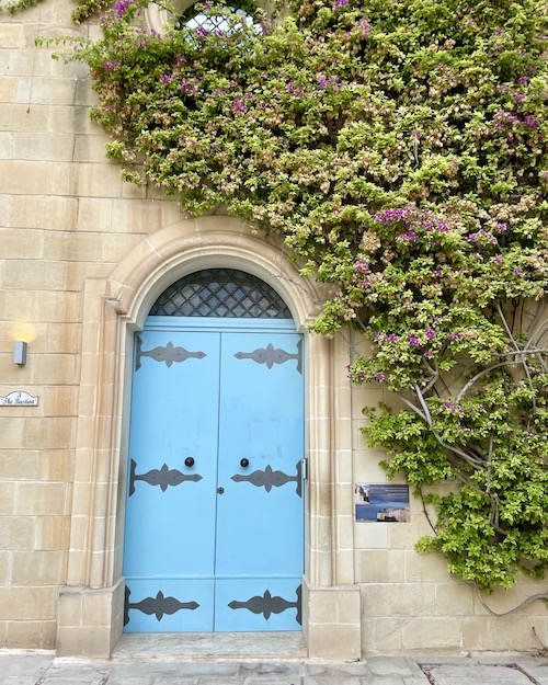 Mdina Blue Door Malta