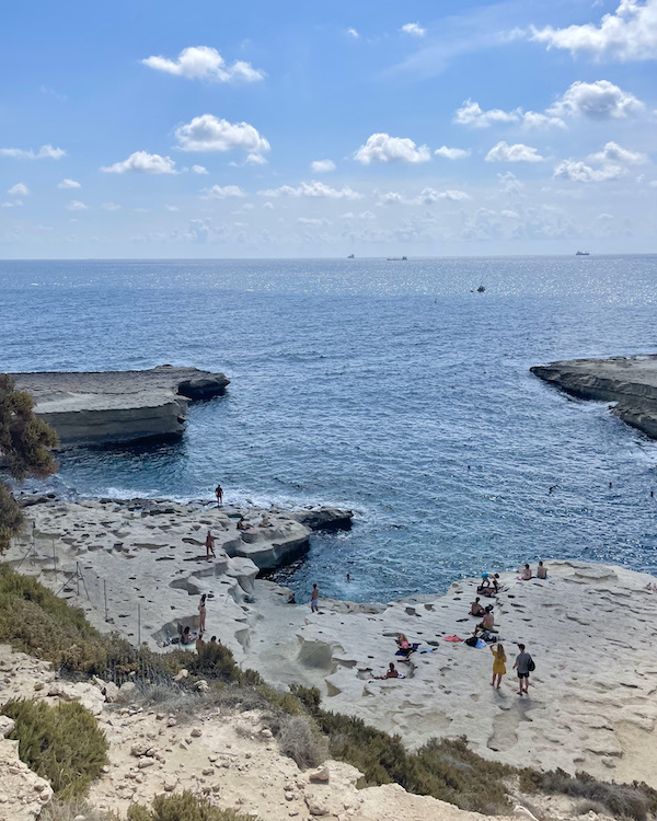 St Peter's Pool Malta Itinerary