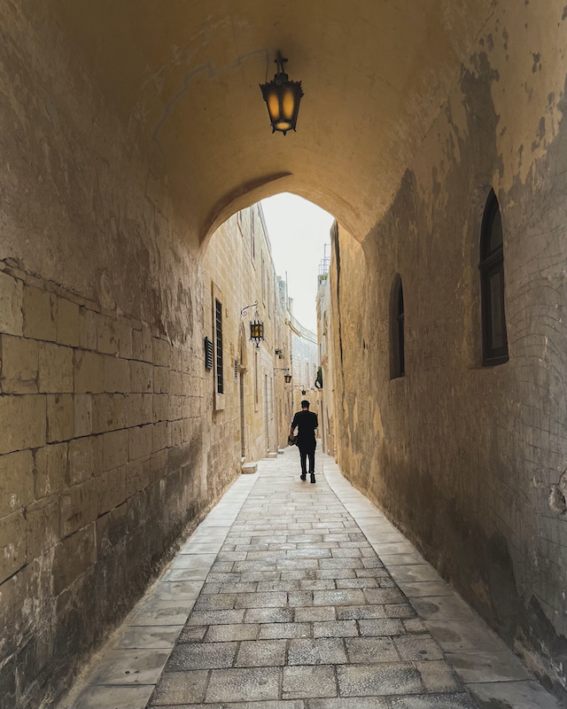 Streets of Mdina Malta